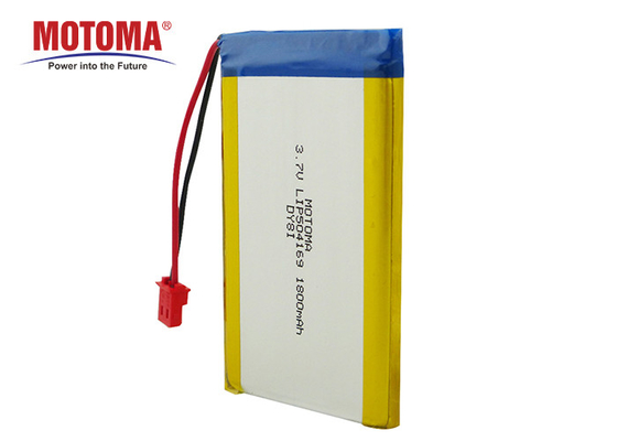 pacchetto ricaricabile 5x41x69mm della batteria del polimero del litio 1800mAh