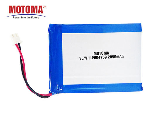 Pacchetto portabile 2050mah 6*47*59mm della batteria di capacità elevata di MOTOMA
