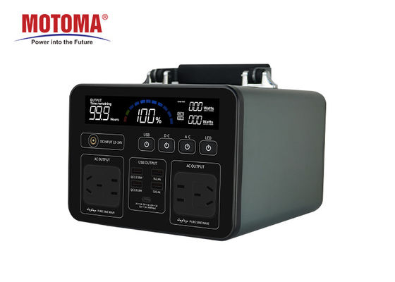 Centrale elettrica portatile di CA 110v 220v, la Banca 500wh di potere 135200mAh