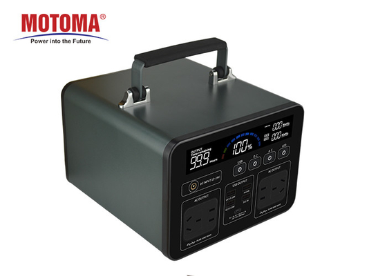Centrale elettrica solare portatile all'aperto pura della sinusoide 110V 220V 500W 1000W con MPPT