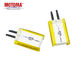 3,7 batteria sicura di lipo di V 1200mah ricaricabile con metallico e connettore