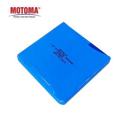 500 Times POS Machine Battery , Dual IC Chips 2600mah Lipo Battery BIS Certificate