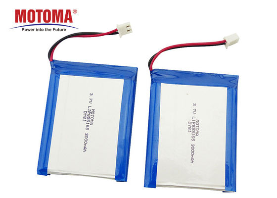 MOTOMA Li Polymer Battery 3.7 V 3000mah for Wearable Device
