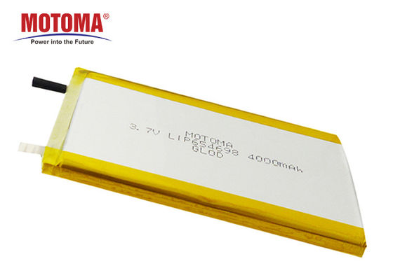 Chinese Factory Deep Cycle Lithium Polymer Battery 3.7 V 4000mAh With Certificates