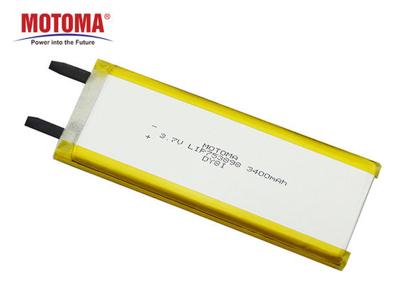 Long Cycle Life IOT Battery Pack , Li Ion Battery 3.7 V 3400mah