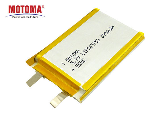 Customized High Consistency Lipo Battery Pack LIP563759-3.7V3900mAh With Certificates