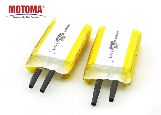 IOT Li Ion Battery Pack 3,7 V 1200mah con il PCM ed il connettore
