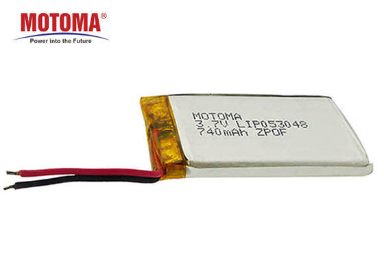 500 times 740mAh Lithium Lipo Battery Eco Friendly With PCM And Connector