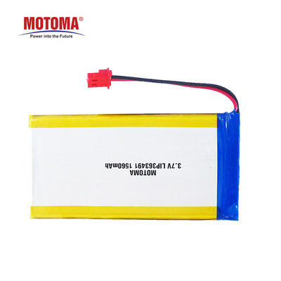 Deep Cycle Lipo Lithium Polymer Battery 1560mAh For Alcohol Tester