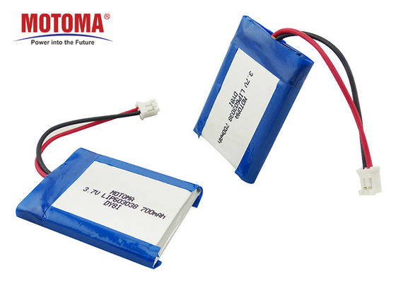 High Energy Density IOT Battery Pack 3.7V 700mAh 6x30x38mm