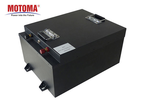 Electric Vehicle 100Ah Lifepo4 Ev Battery Pack 100% DOD Rechargeable With SOC design