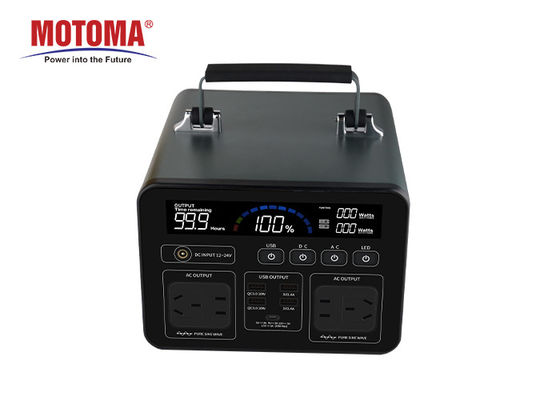 La nuova CC di CA del litio dell'alimentazione elettrica di arrivo 730W ha prodotto la centrale elettrica di campeggio portatile del generatore a energia solare per il computer portatile