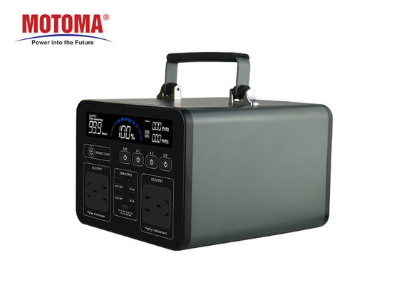 Centrale elettrica portatile all'aperto solare 500w multifunzionale 700w 1000w 1200w